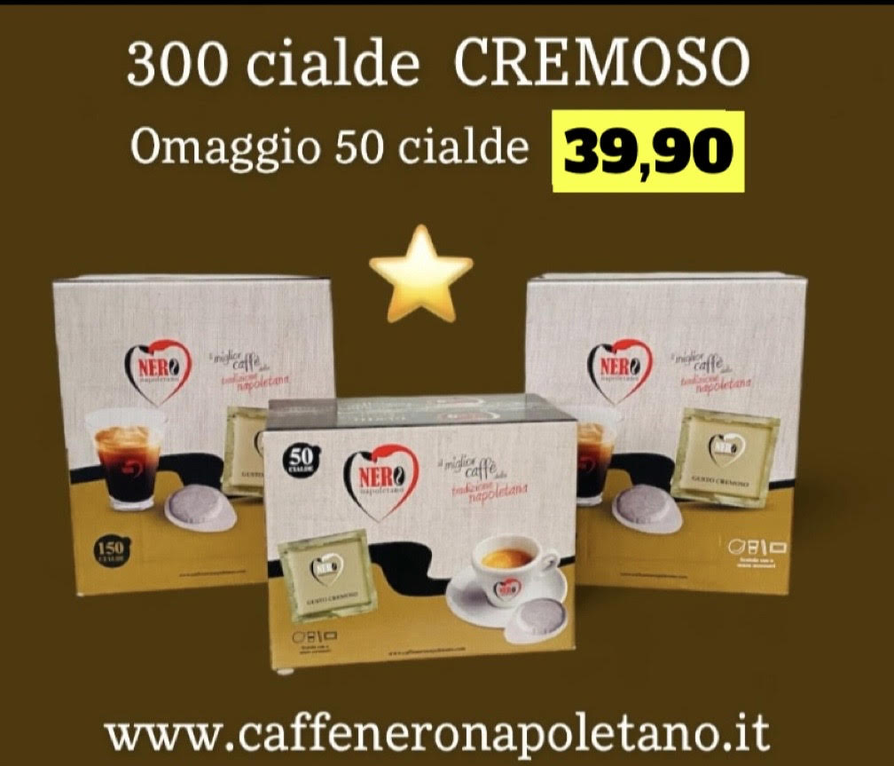 300 CIALDE CREMOSO + OMAGGIO 50 CIALDE LOTTO 4