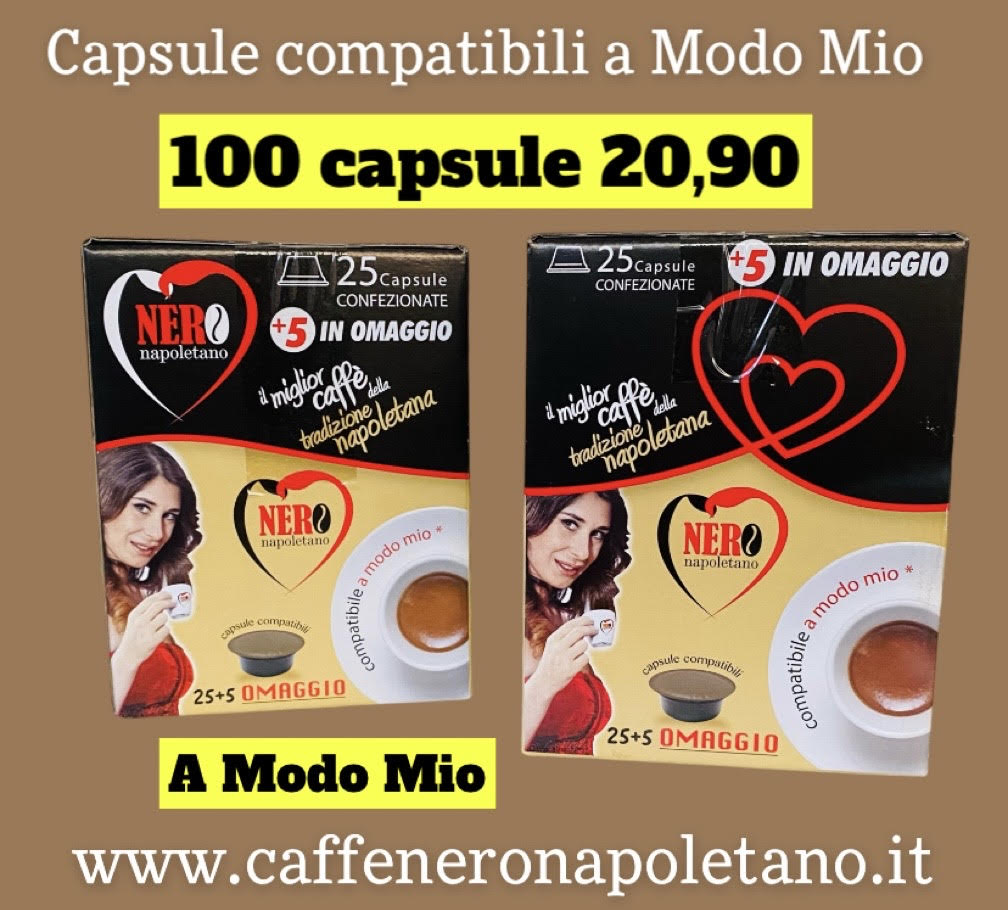 100 CAPSULE COMPATIBILI A MODO MIO LOTTO 41