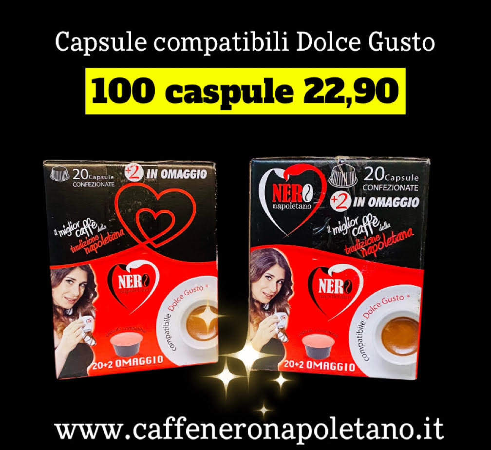 100 CAPSULE COMPATIBILI DOLCE GUSTO LOTTO 27