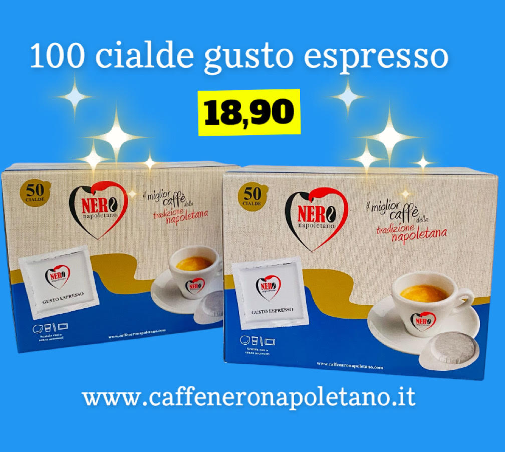 100 CIALDE BLU GUSTO ESPRESSO LOTTO 49