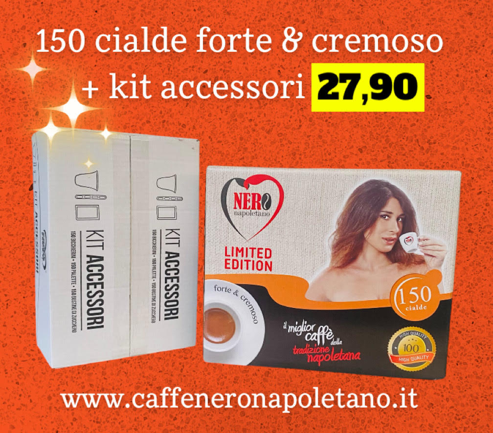 150 CIALDE ROSSO GUSTO FORTE + KIT ACCESSORI LOTTO 67