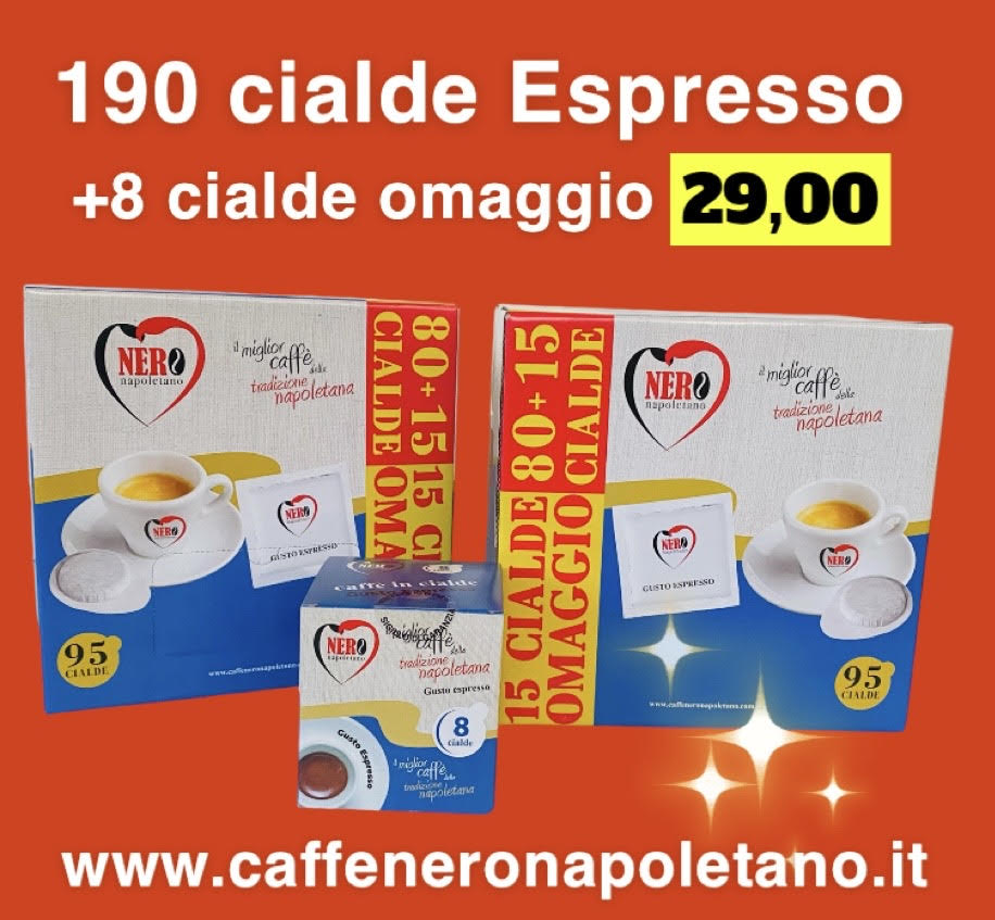 190 CIALDE ESPRESSO + OMAGGIO LOTTO 92