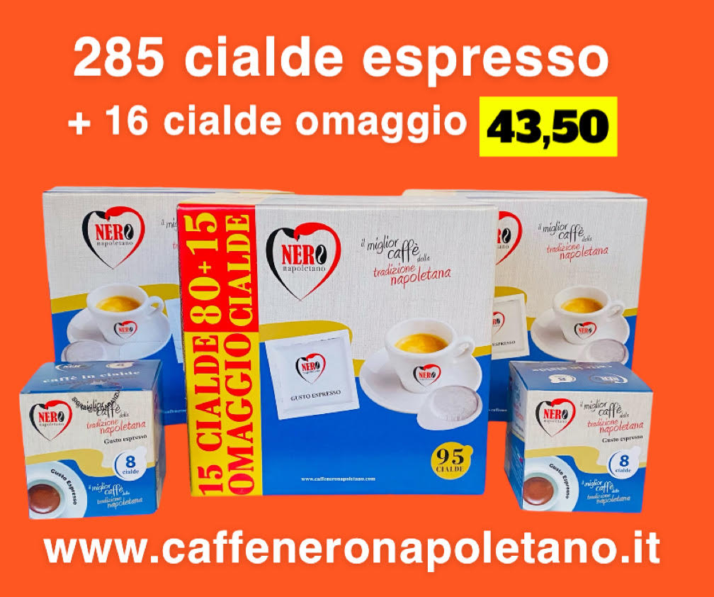 285 CIALDE ESPRESSO + OMAGGIO LOTTO 90