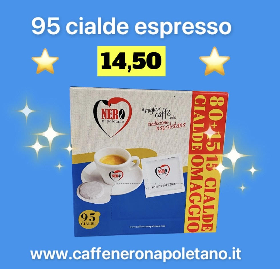 95 CIALDE GUSTO ESPRESSO LOTTO 15